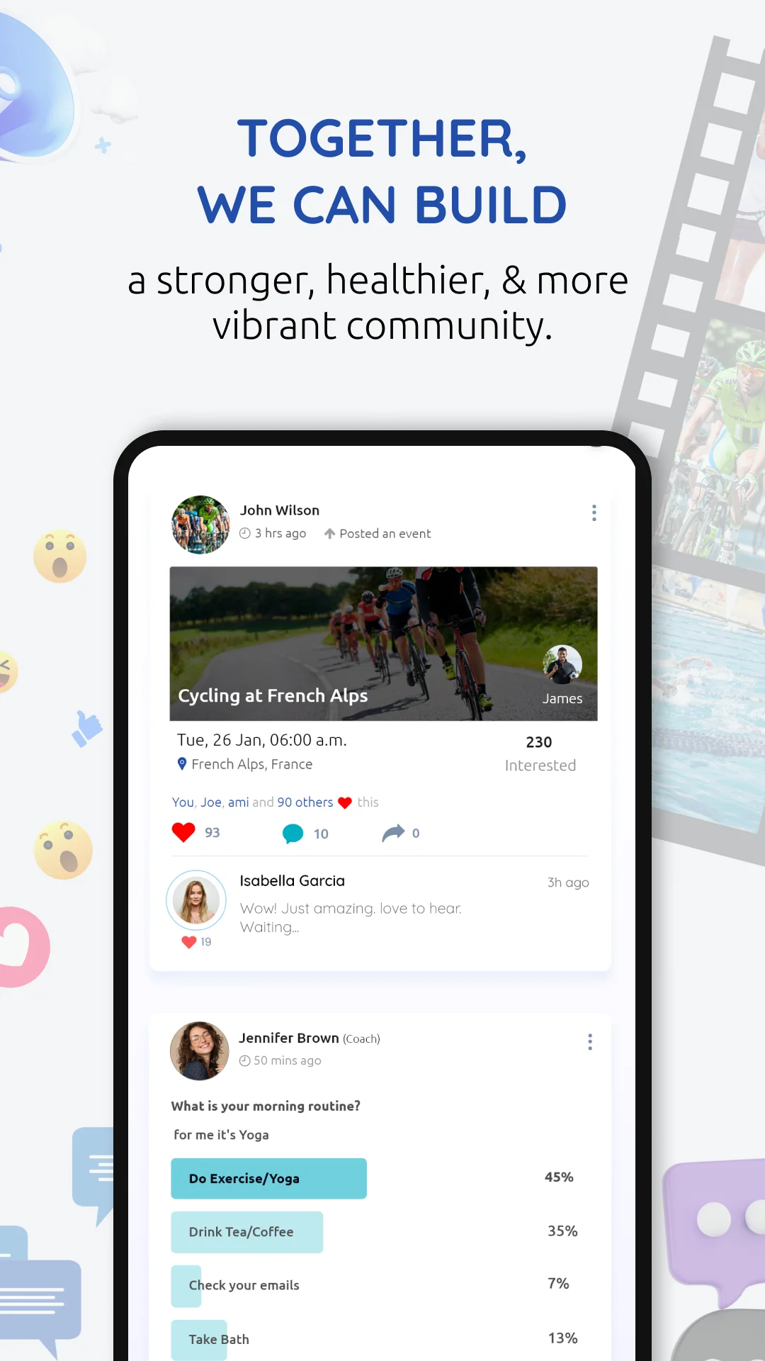 Abiliquest: food, water, vitals and community in one wellness app - screen 5