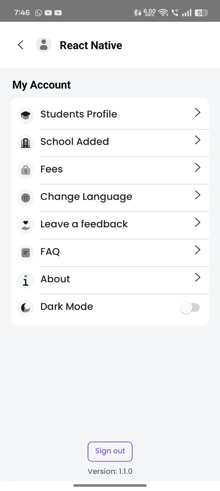 Scolaris Pay: school fees paid from a phone, recorded for the school - screen 4